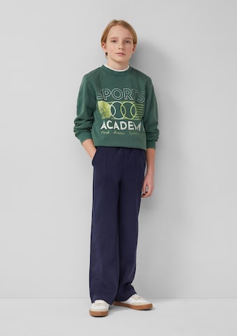 s.Oliver Wide leg Leggings in Blue: front