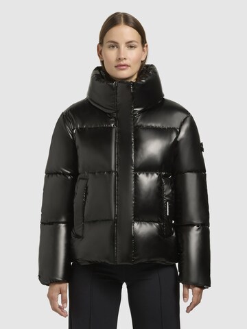 khujo - Casaco de inverno 'RINJA SHINY' em cinzento: frente