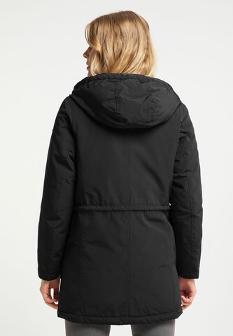 DreiMaster Vintage Winter Parka in Black