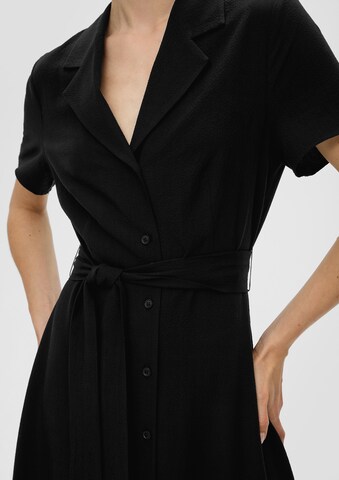 s.Oliver BLACK LABEL Kleid in Schwarz