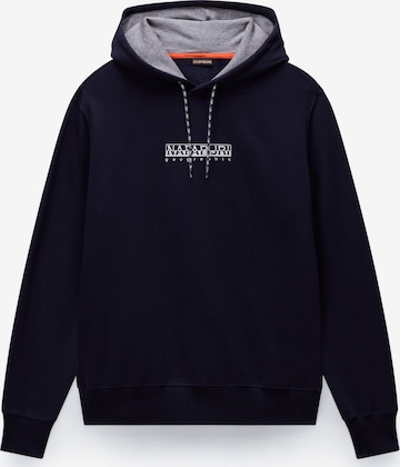 NAPAPIJRISweater majica 'B-Fiemme' - plava boja: prednji dio