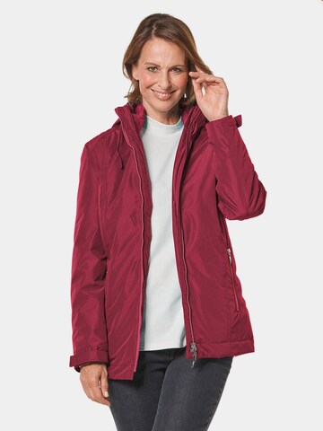 Goldner Between-Season Jacket in Red: front