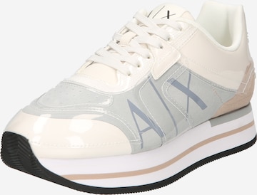 ARMANI EXCHANGE Sneakers in White: front