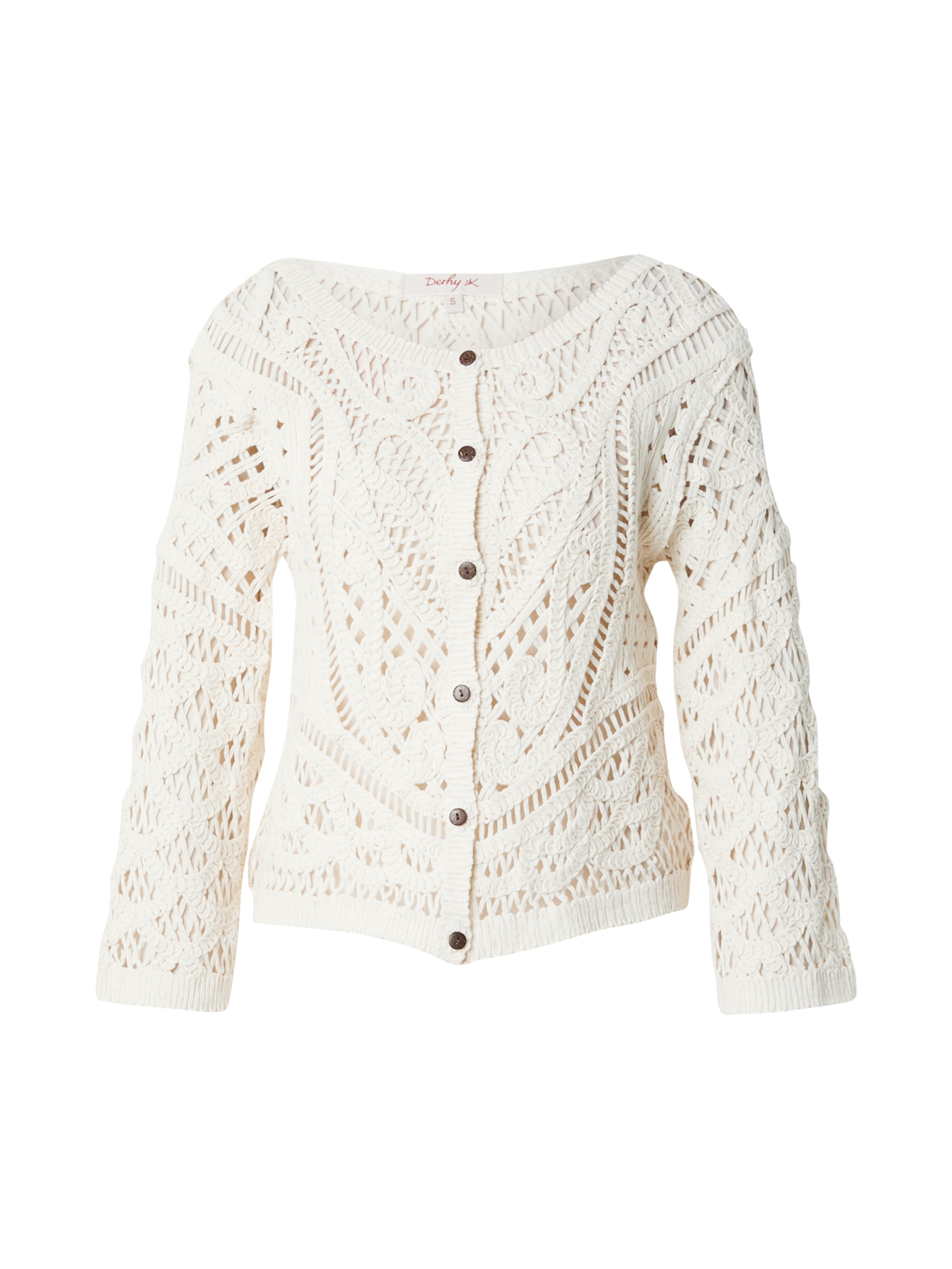 Derhy - Cárdigan 'FLORENTINE' en beige: frente