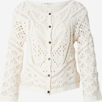 Cardigan 'FLORENTINE' Derhy en beige : devant
