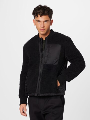 Superdry Between-Season Jacket in Black: front