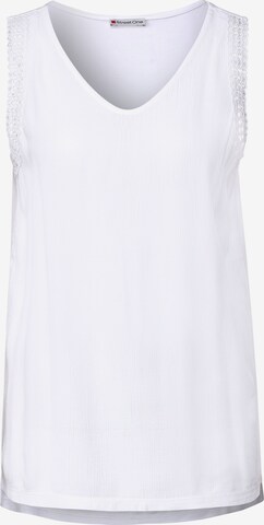 STREET ONE Top in White: front