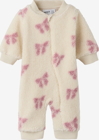 NAME IT Overall 'NBFOLAJA' in Beige: Vorderseite