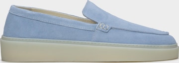 Estro Moccasins '09-3225' in Blue: front
