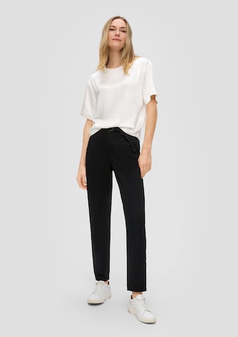 Regular Pantalon chino s.Oliver en noir