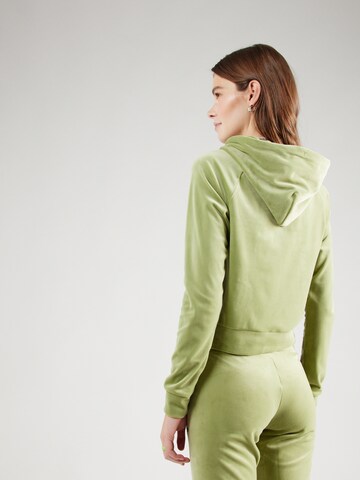 Juicy Couture - Sudadera con cremallera 'MADISON 'ALL HAIL JUICY'' en verde