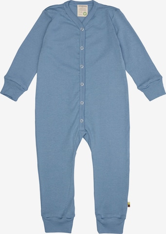 loud + proud Schlafanzug in Blau: Vorderseite