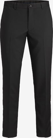 JACK & JONES Slimfit Bukser med fals 'JPRFRANCO TUX' i sort: forside