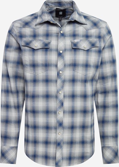 G-Star RAW Overhemd in de kleur Blauw / Grijs / Wit, Productweergave