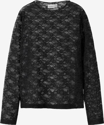 T-Shirt NAME IT en noir : devant