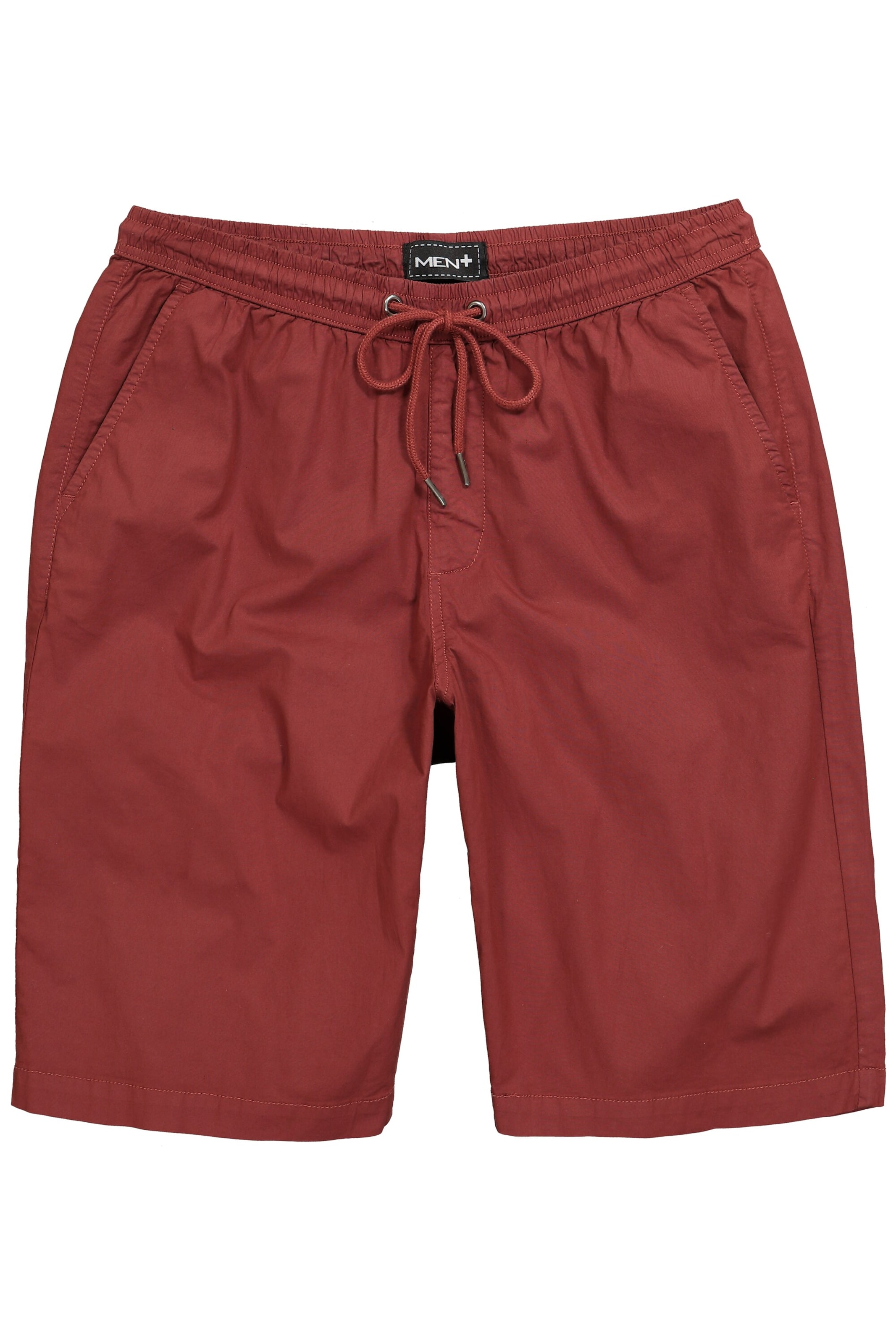 Men Plus Broek in Rood: voorkant