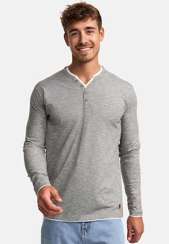 INDICODE JEANS Shirt 'Coleson' in Grey: front