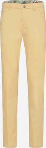 Meyer Hosen Regular Pants in Yellow: front