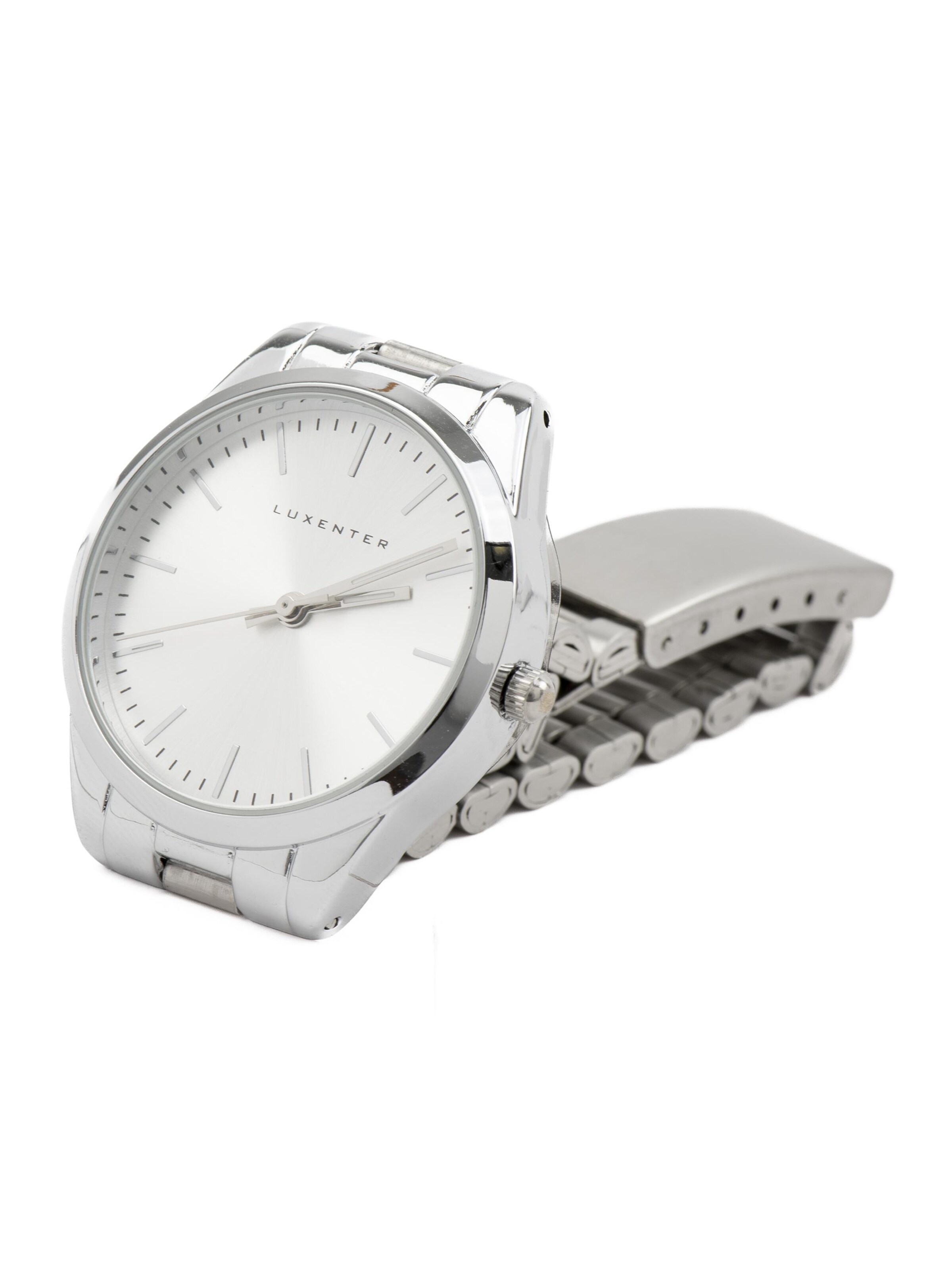 Montre à affichage analogique 'VERNI' Luxenter en argent