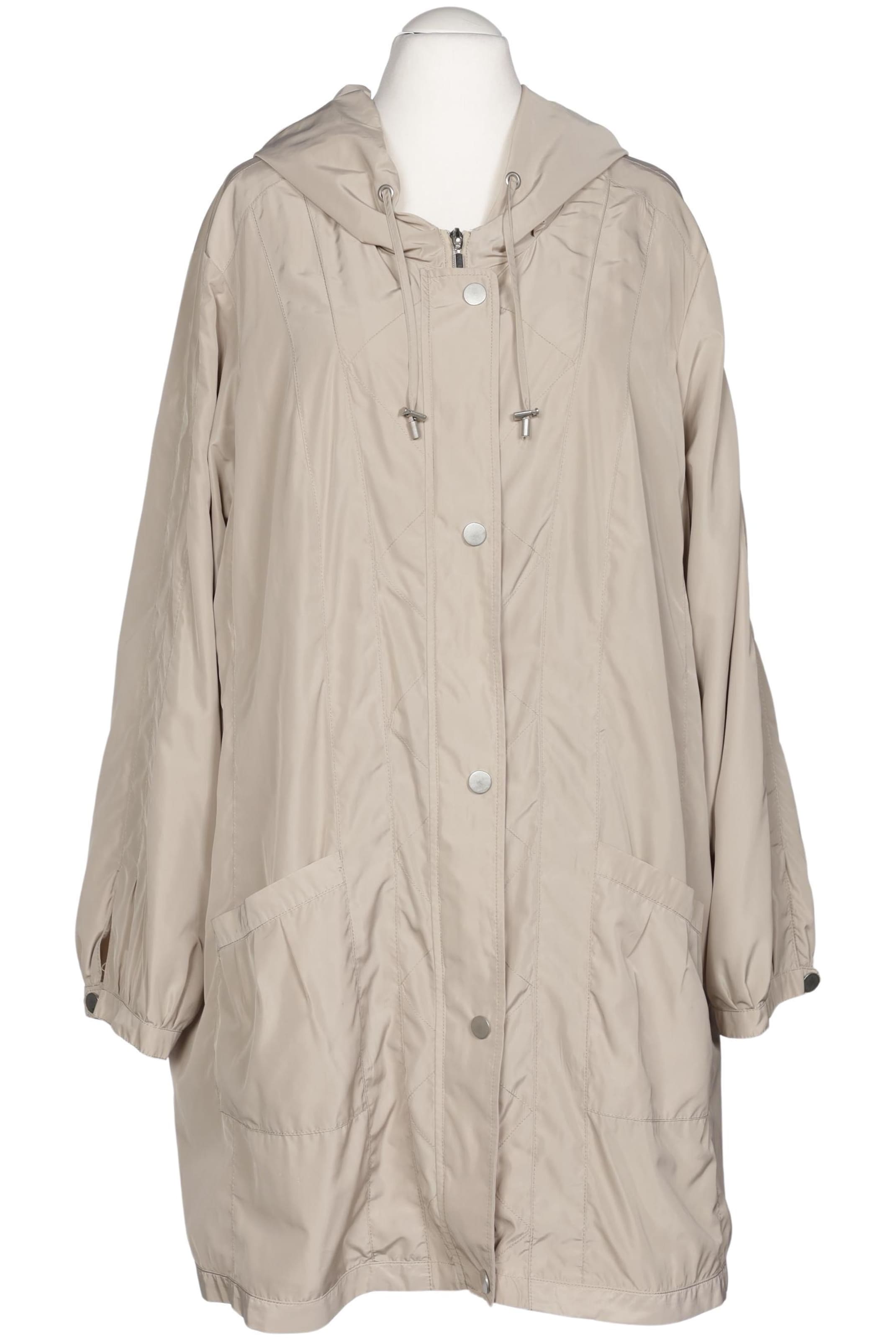 Ulla Popken Jacke 9XL in Beige: Vorderseite