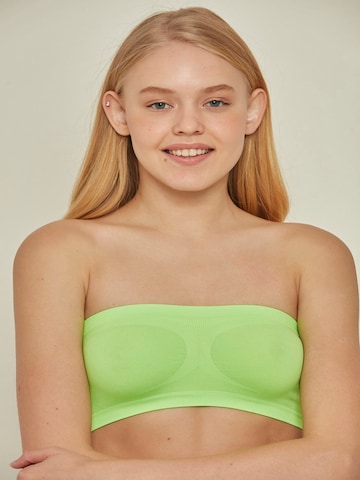 Soutien-gorge C&City en vert : devant