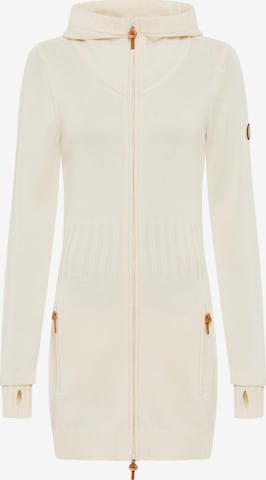 KangaROOS Knit Cardigan in White: front