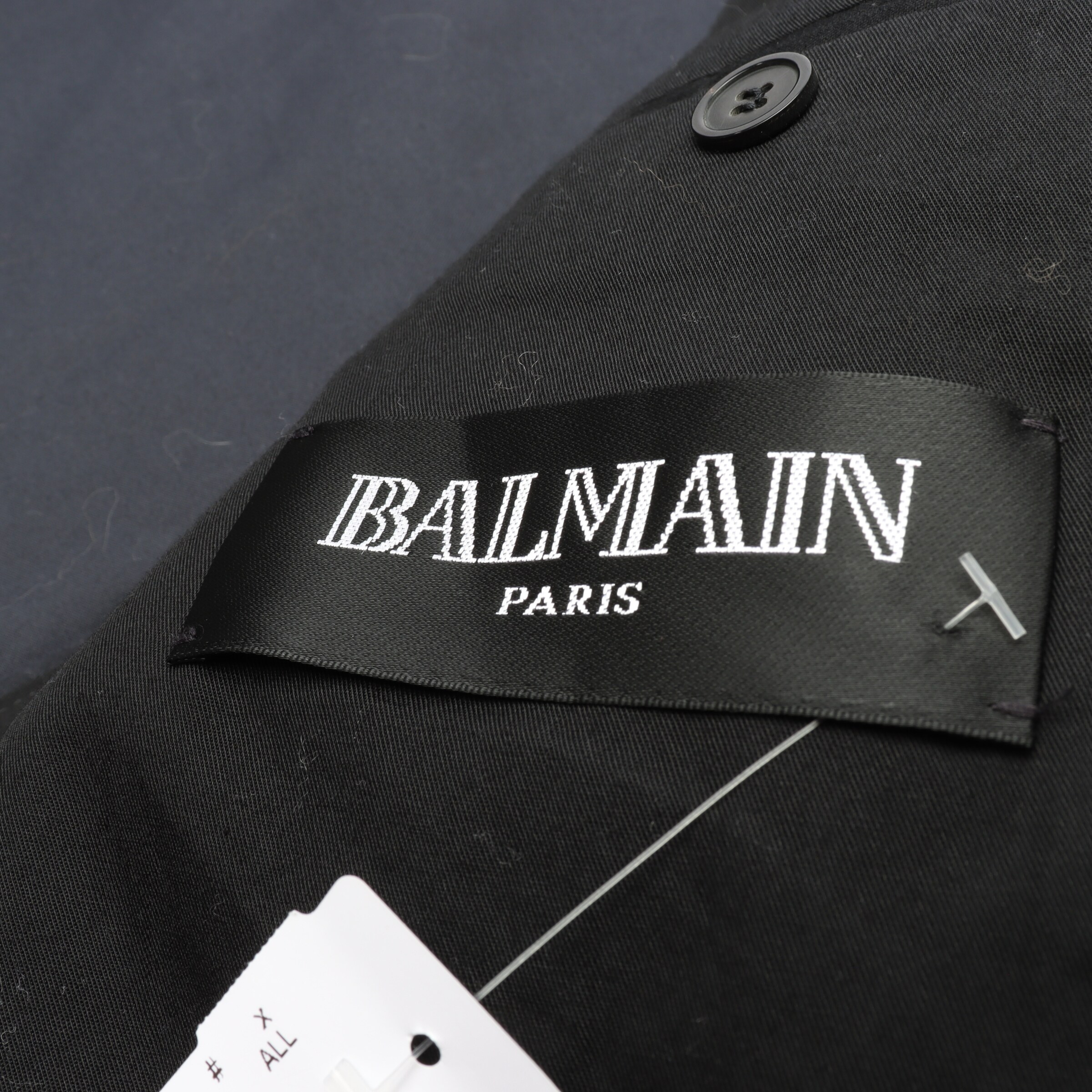 Balmain Suit Jacket in L-XL in Blue