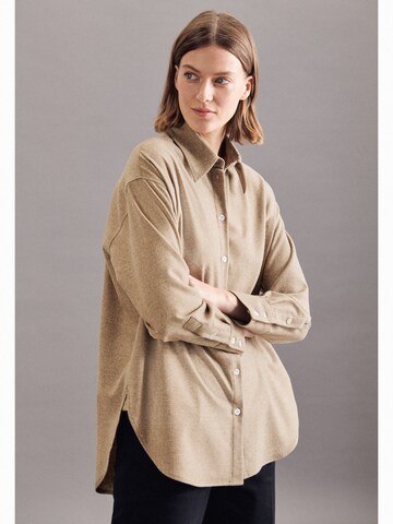 SEIDENSTICKER Blouse in Brown