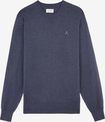 Scalpers Sweatshirt in Blauw: voorkant