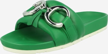 Kennel & Schmenger - Zapatos abiertos en verde: frente
