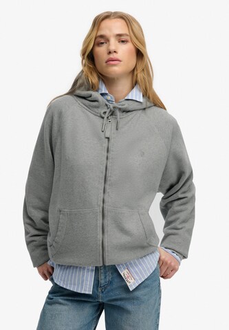 Superdry & Co Sweatvest in Grijs