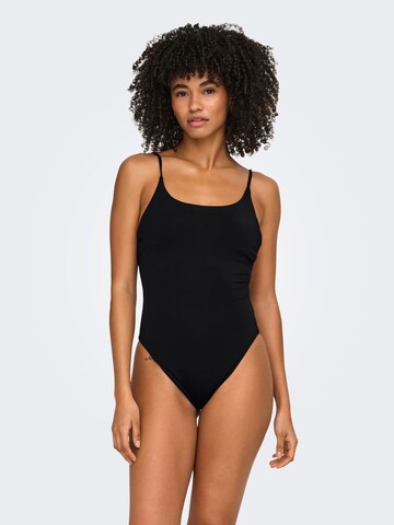 ONLY Bralette Swimsuit 'ONLJulietta' in Black: front