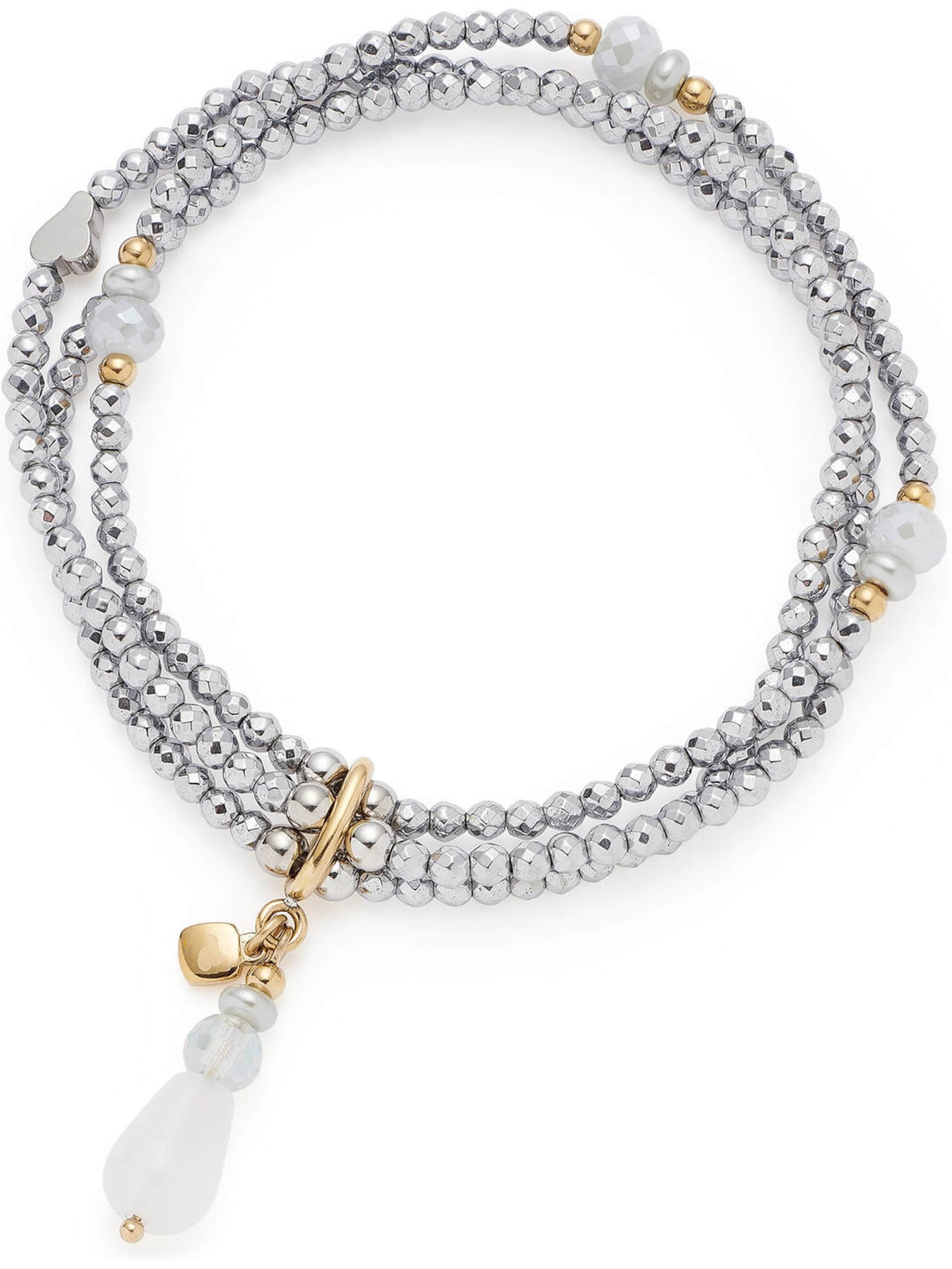 LEONARDO Bracelet in Silver: front