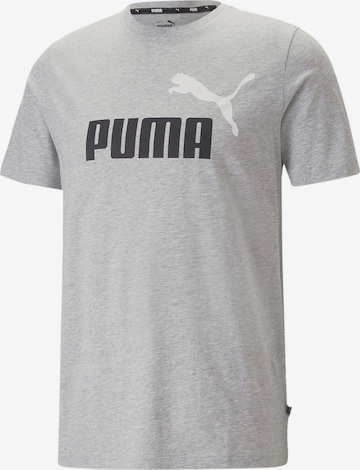 PUMA Sportshirt 'Essentials' in Grau: predná strana