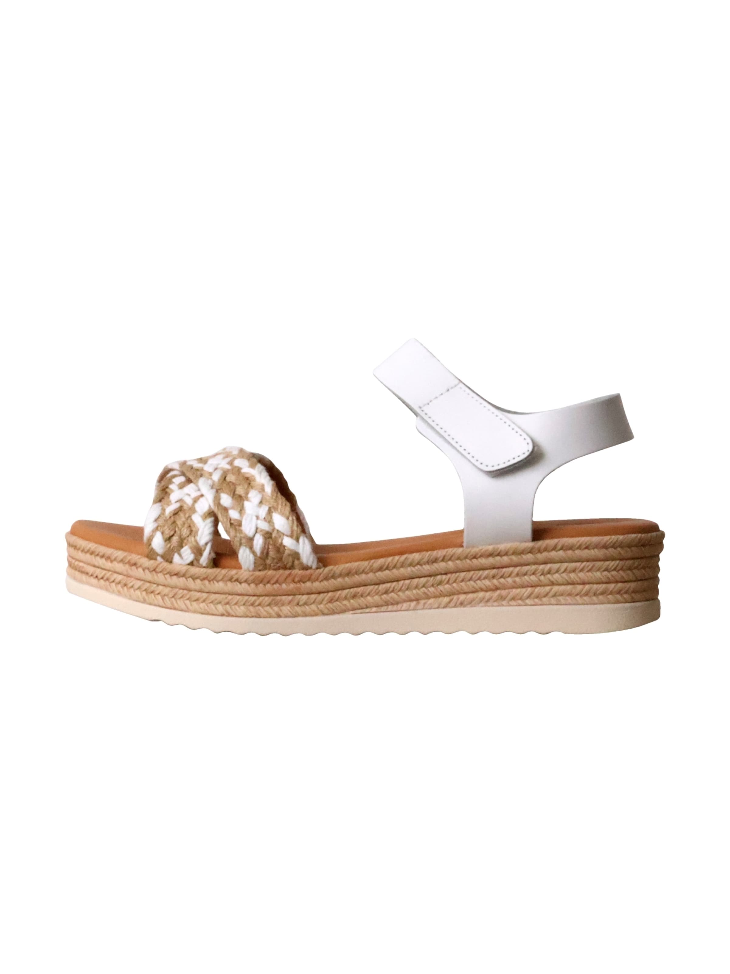 Oh my Sandals Sandals in White: front