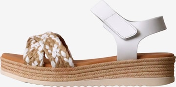Oh my Sandals Sandale in Weiß: Vorderseite