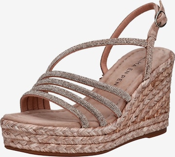 Sandales Alma En Pena en rose : devant