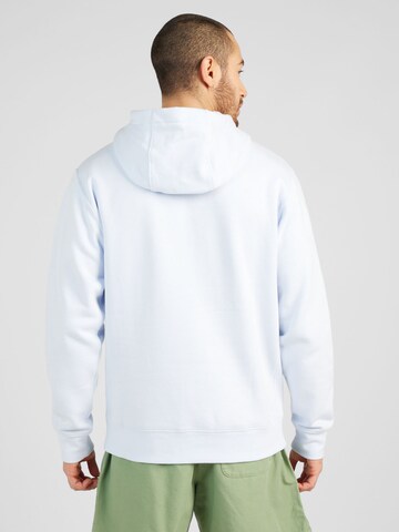 Nike Sportswear Rovný strih Mikina 'Club Fleece' - Modrá