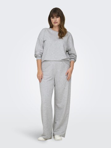 Sweat-shirt ONLY Carmakoma en gris