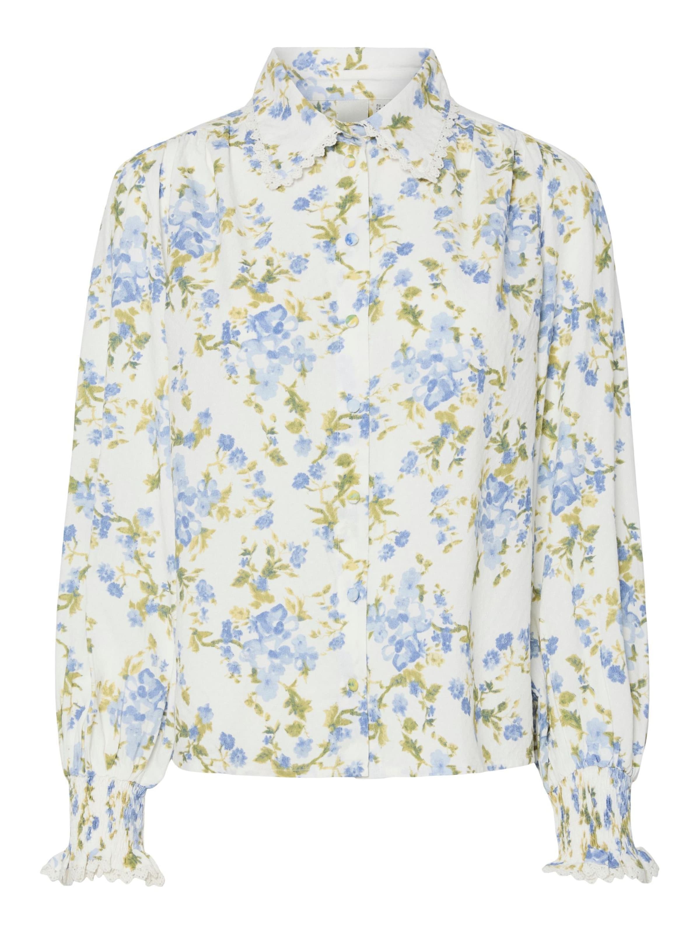 YAS Bluse 'YASTilera' i hvid: forside