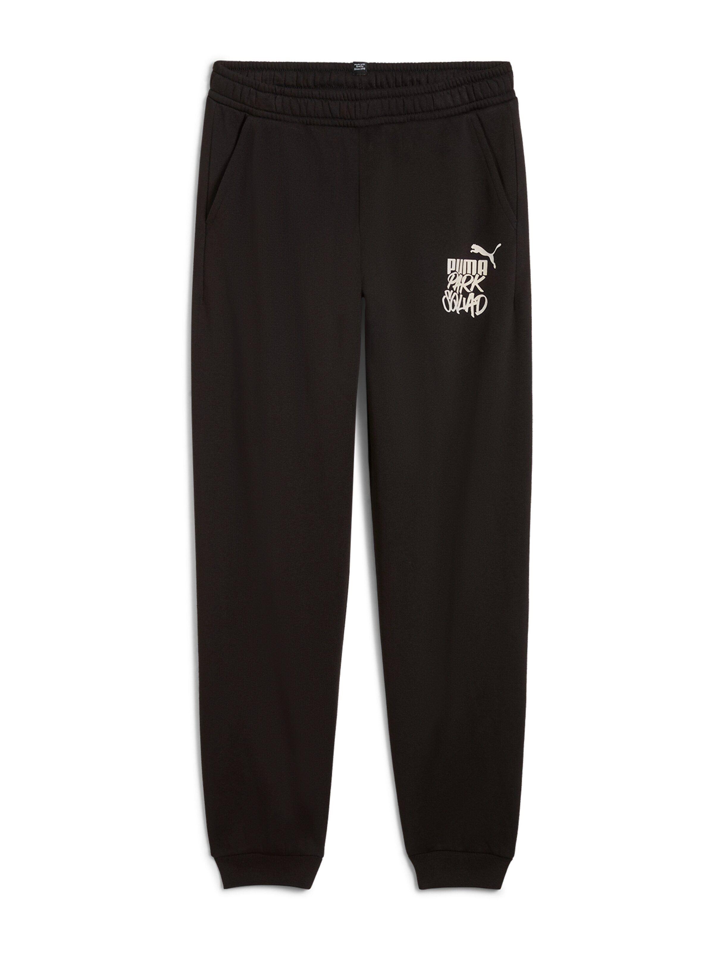 PUMA Tapered Pants 'ESS' in Black: front