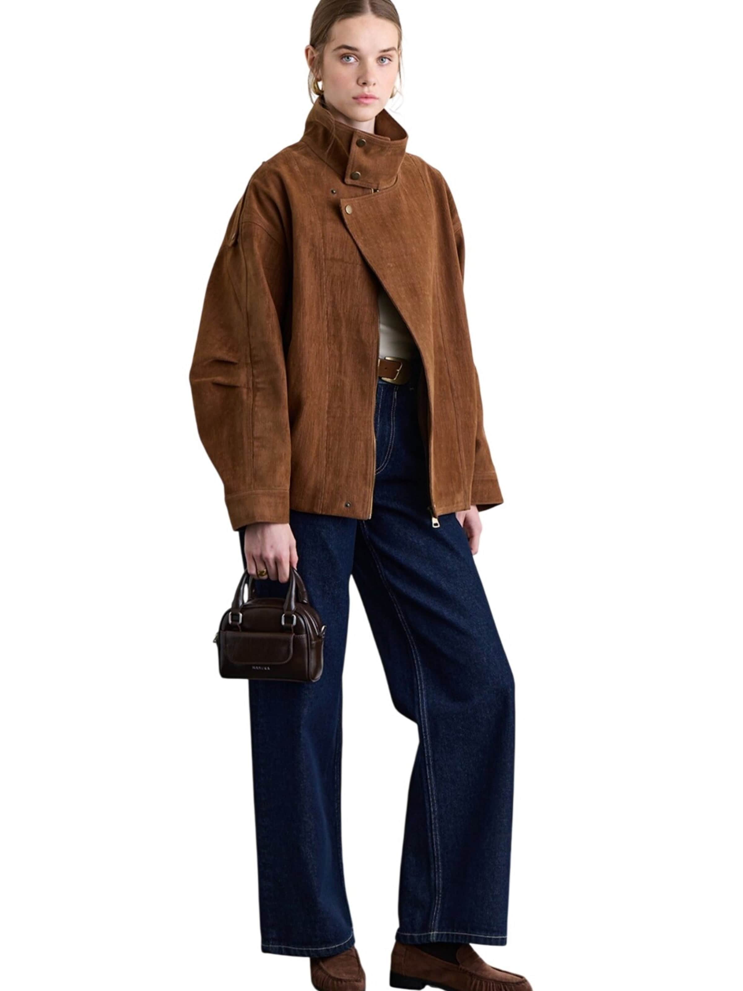 MANUKA Übergangsjacke‌‌‌‌‌‌‌‌ in Braun