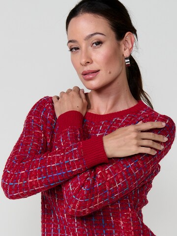 KOROSHI Sveter - Červená