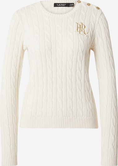 Pulover Lauren Ralph Lauren pe crem / auriu, Vizualizare produs