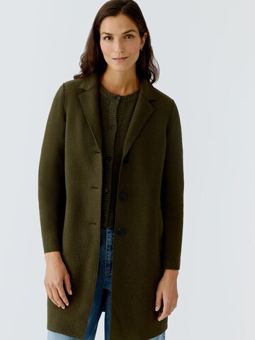 OUI Between-Seasons Coat 'MAYSON' in Green: front