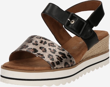 TOM TAILOR Sandaalit värissä musta: etupuoli