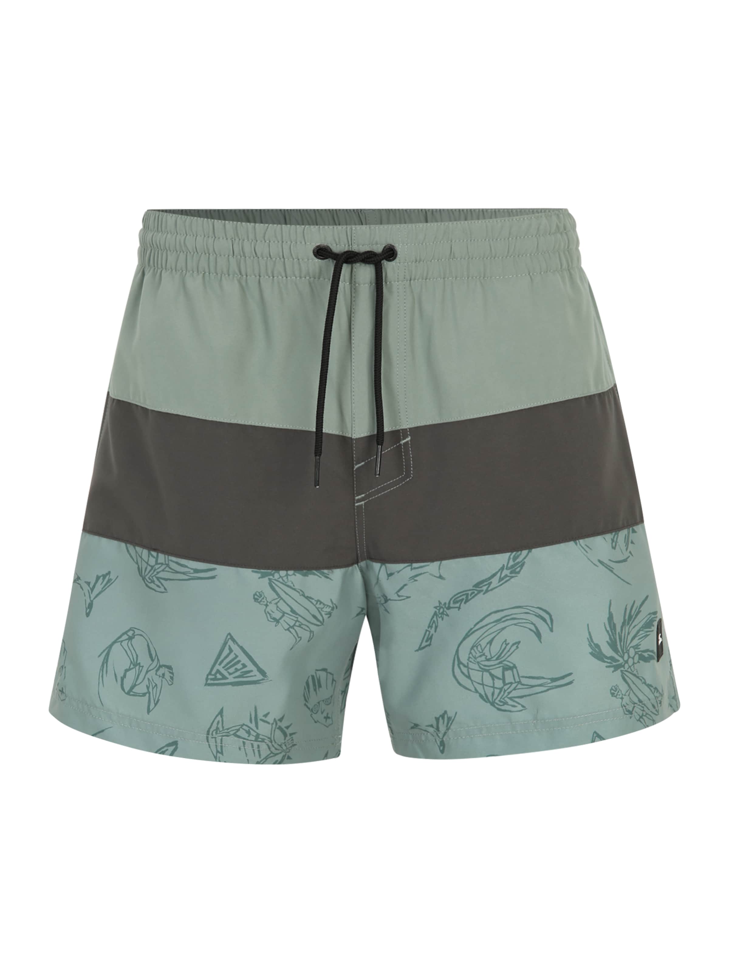 O'NEILL - Bermudas 'Mix & Match Cali' en verde: frente