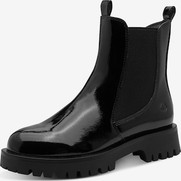 Tamaris Chelsea-bootsi värissä musta: etupuoli