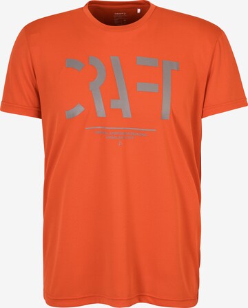 Craft T-Shirt 'EAZE' in Orange: predná strana