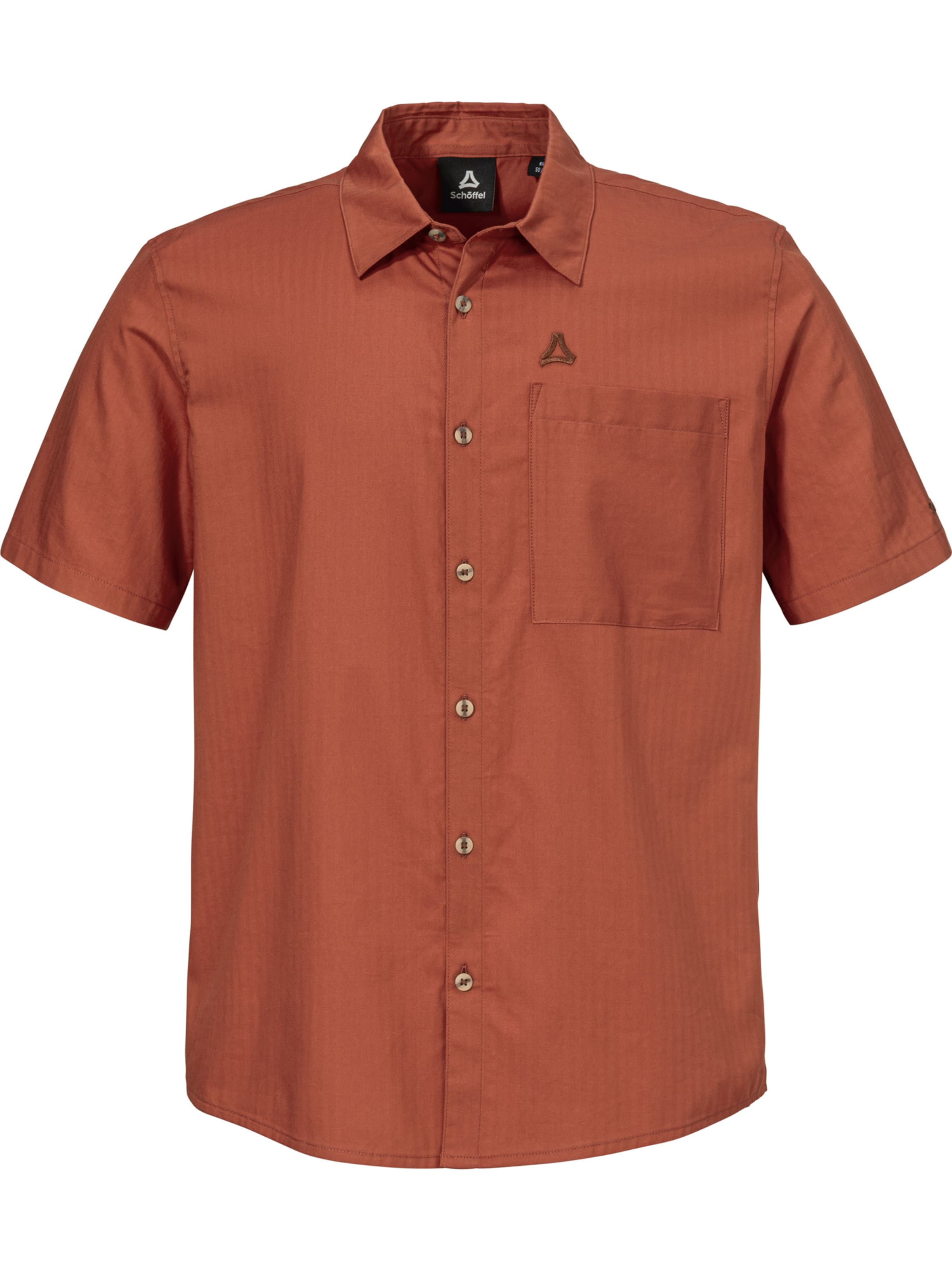 Coupe regular Chemise 'Kalmen' Schöffel en rouge : devant